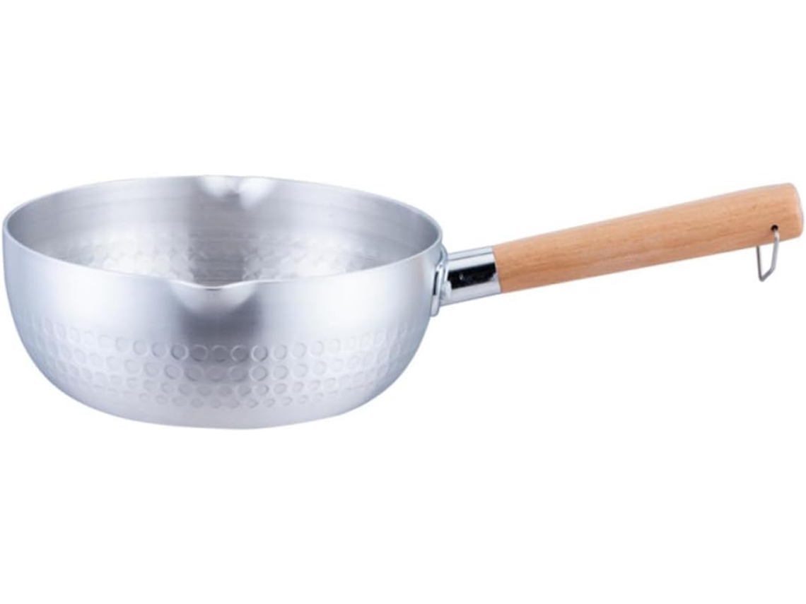 De Aço Inoxidável Com Cabo Ergonômico De Madeira, Multifuncional Para Macarrão Instantâneo, Leite E Sopa, Resistente A Gokoco