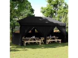 Vidaxl Tenda De Festa 292 X 580 X 315 Cm Preto Tecido Oxford