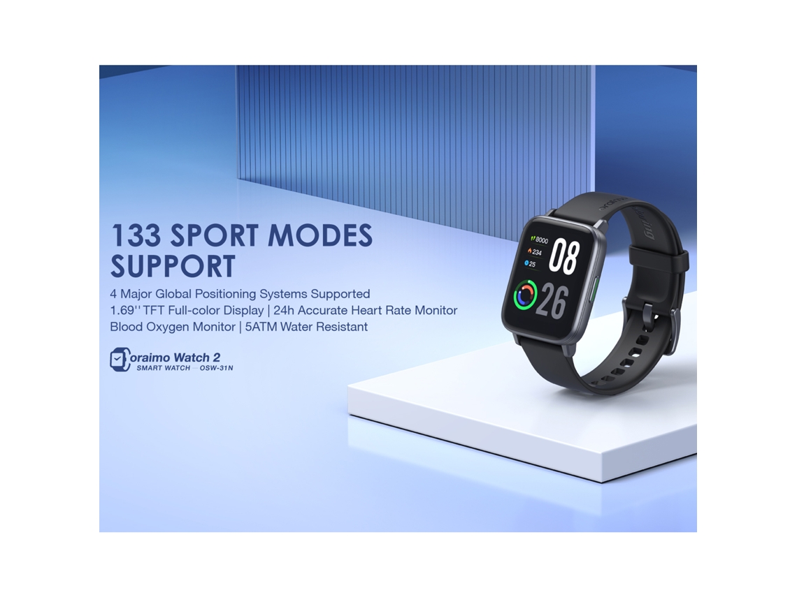 Rebe-oraimo Watch 2 Gps Smart Watch 133 Modos De Treinamento