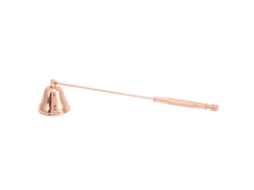 Ats extintor de Velas de Acero Inoxidable com Cabo Longo Acessório em Forma de Campânula Cor Rosa Ouro