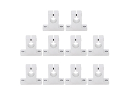 10pcs Suporte De Eixo Linear Sk12 Alumínio Para Impressora 3d Guia De Rail