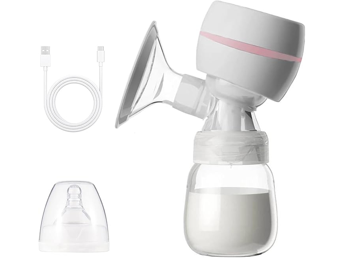 Bomba de leite elétrica inteligente BRILVIBERA, multifuncional, automática e indolor, com massageador de seios.