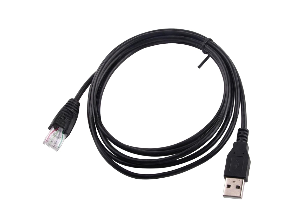Cabo Usb Para Rj50 Dispositivos 10p10c Ap9827 940-0127b 940-127c.