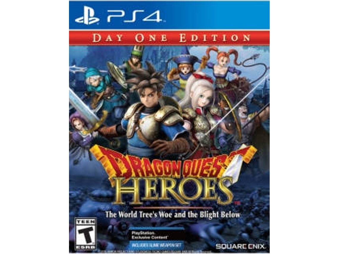 Jogo PS4 Dragon Quest Heroes The World Tree's Woe and the Blight Below (Day One Edition)