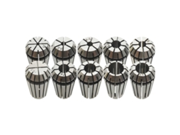 Vidaxl Pinças Er16 10 Pcs P/ Conjunto De Ferramentas De Torneamento