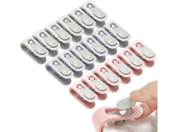 Prendedores De Edredom, 18 Peças Prendedores De Lençol Para Edredom Aquaforge (rosa, Verde, Roxo)