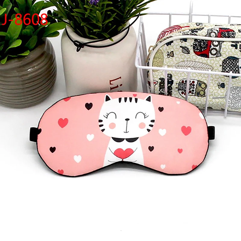 1 Unidade de Máscara de Dormir de Algodão com Desenho Animado Encantador para os Olhos, Ideal para Viagens AQUAFORGE