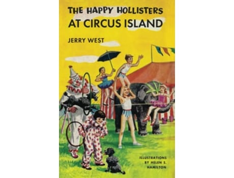Livro The Happy Hollisters At Circus Island Volume 8 de Jerry West (Inglês)