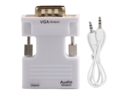 Conversor Hdmi Para Vga Com Áudio E Vídeo 1080p