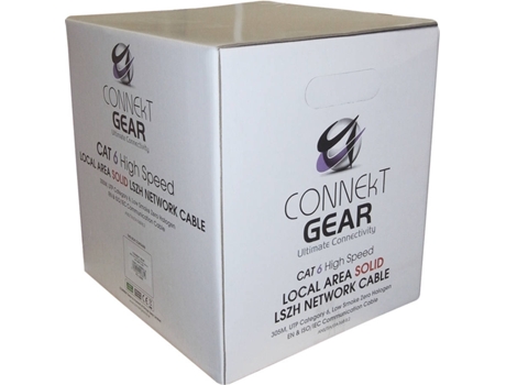 Cabo CONNEKT GEAR (RJ45 - 5 m - Cinzento)