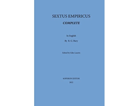Livro Sextus Empiricus Complete de Sextus Empiricus (Inglês)