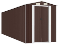 Garden Shed, Garden Sheds Vidaxl Marrom Aço (192 X 689 X 223 Cm)