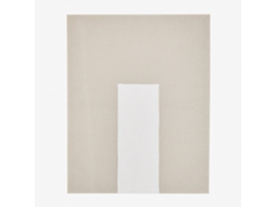 SKLUM Tela decorativa de linho com textura de gesso (80x100 cm) Antia Linho Beige Semoline