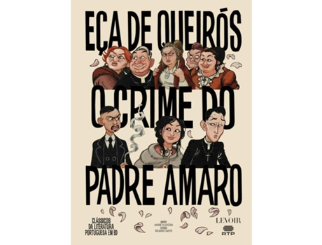 Livro O Crime do Padre Amaro de Eça de Queirós, André Oliveira (Português)