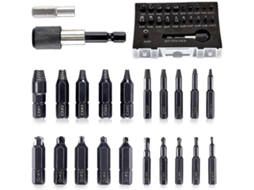 Kit Extrator De Parafusos Danificados Com 22 Peças, Desmonte Parafusos, Porcas, Dentes Deslizantes, Ferramentas