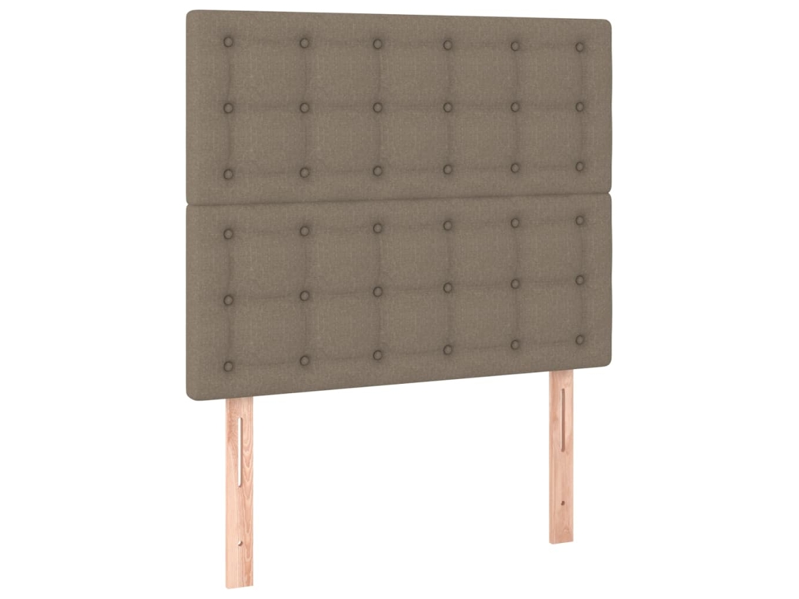 Cabeceira Taupe 90x5x118/128 Cm Tecido MAISON EXCLUSIVE