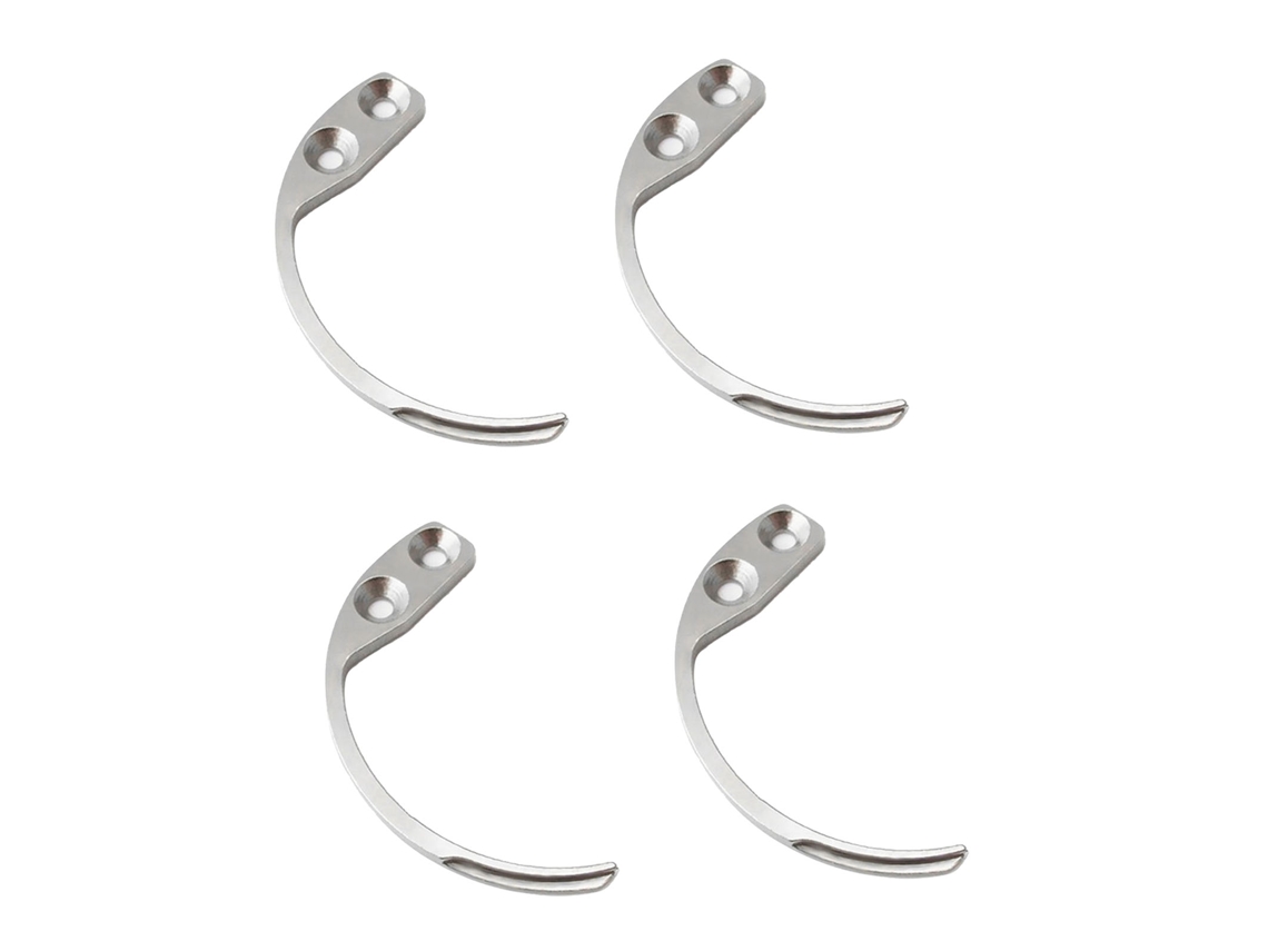 Yuru 4pcs de Ferramenta de Desmontagem Manual, Aço Inoxidável, com 2 Furos, para Remoção de Pregos