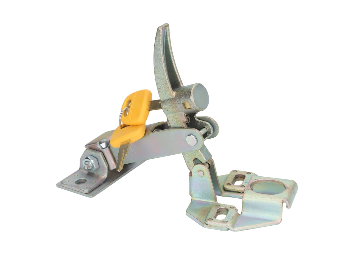Trava de Cabeçote de Motor de Escavadora Inox 2 Chaves