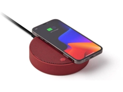 Carregador Qi+ Coluna LEXON Oslo Energy+ Vermelho