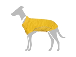 Vidaxl Capa De Chuva Com Tiras Reflectoras Amarelo Xl