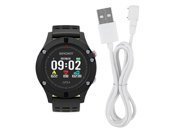 Pulseira Inteligente F5 com Tela Colorida e GPS Verde EOOCOO (monitoramento de Saúde)