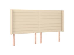 Headboard, Headboards Vidaxl Creme Tecido (183 X 16 X 118/128 Cm)