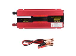 Inversor Solar Portátil 2000w 24v Com Lcd Para Casa