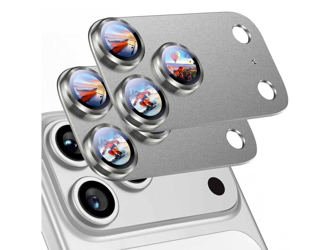 Película Yuysan Para Iphone17pro/17pro Max, Vidro Temperado + Liga（prateado）