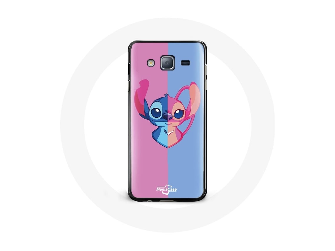 Capa para Samsung Galaxy J7 Stitch e Anjo Azul Rosa