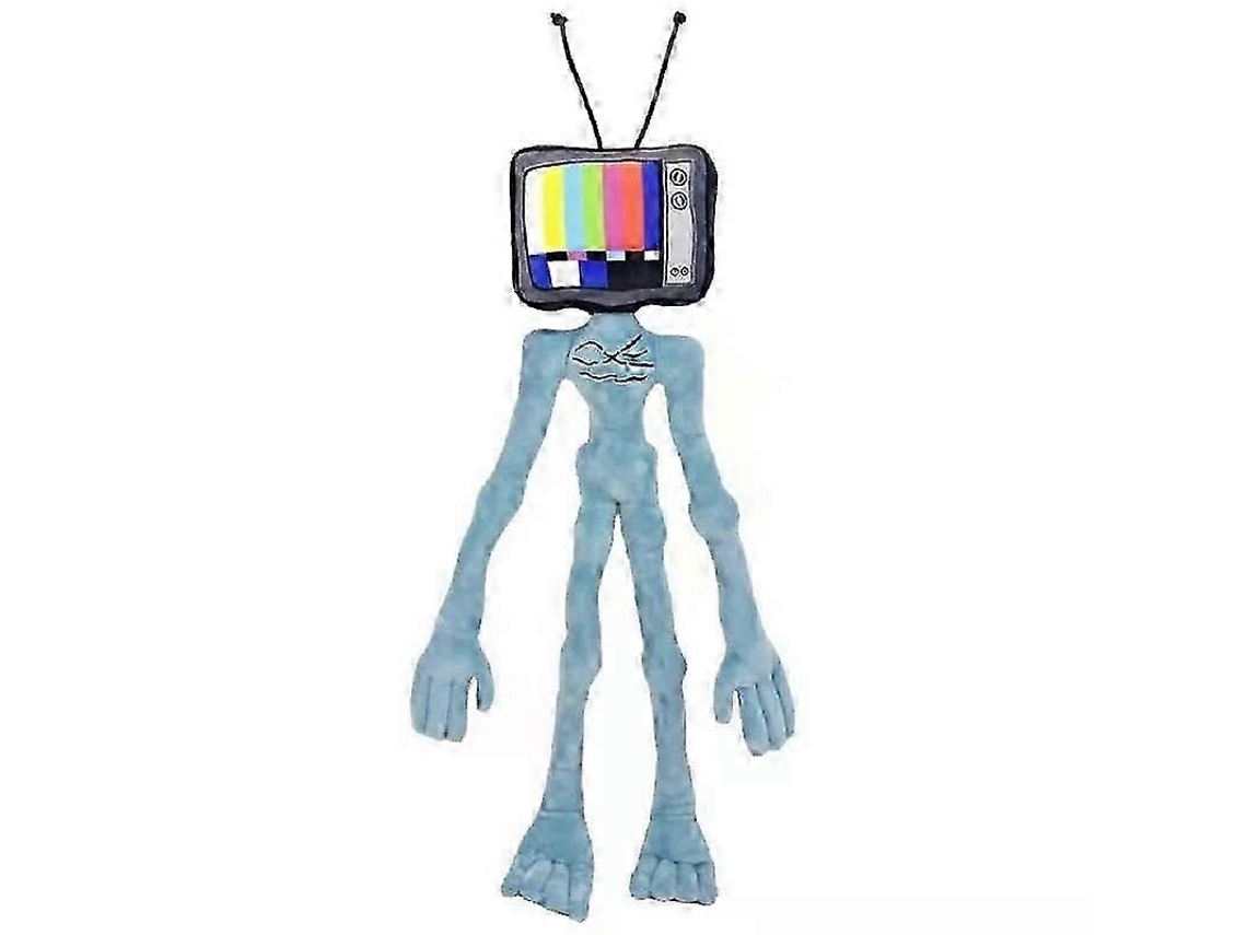 Pelúcia Cabeça De Tv Siren Head Azul