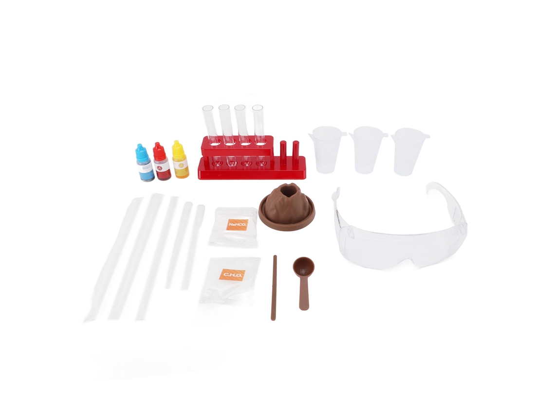 Mali kit de Ciência Vulcão Eruptivo Stem Projeto Educativo Brinquedo Experiências para Crianças