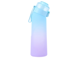 Garrafa de Água Esportiva de 650ml, Feita de Plástico Reutilizável. MDUG (azul)