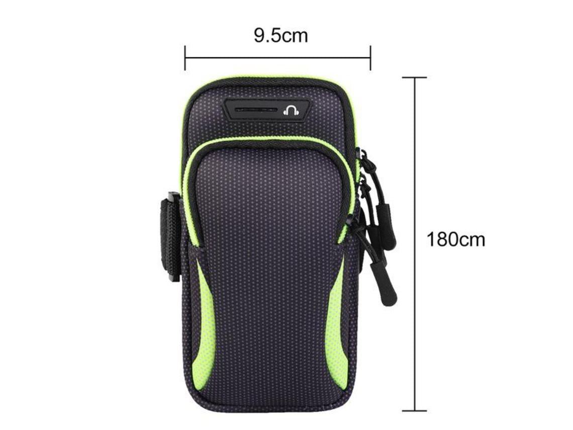 Braçadeira Desportiva Impermeável Para Telemóvel Running Até 6.5 Polegadas