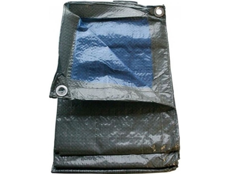 Lona Protetora Profissional Pesada DIFAC 2 X 3 680 G/M² Resistente Azul / Verde