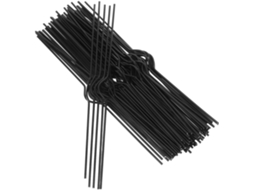 Conjunto De 100 Ganchos Ferro Preto Pendurar Calendários E Pôsteres Design Moderno Resistente, Ideal