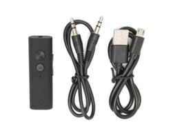 Receptor Bluetooth B55 com Chip 5.1, Adaptador de Áudio Sem Fio Bluetooth de Baixa Latência para Lapela CHABERLU