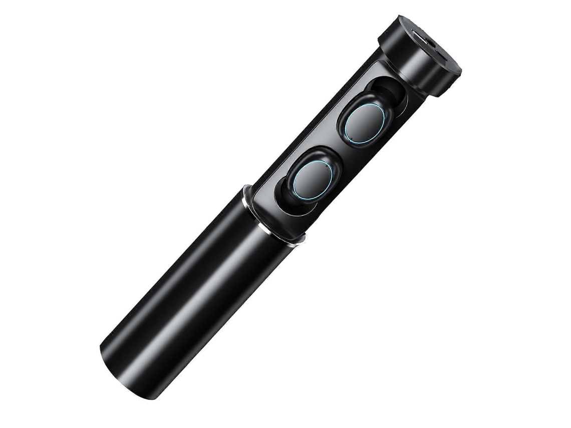 Fones De Ouvido Sem Fio Tws Hifi Bluetooth 5.0 Com Visor Digital E Lanterna Led Ly Ebike