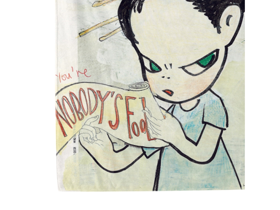 Manta Nara Yoshitomo (120*150cm) (bl683-2) Eoocoo