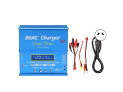 Carregador Descarregador Inteligente De Equilíbrio 80w 7a B6ac V2 Azul Plug Au 220v Com Cabo De Carregamento