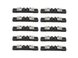 10 Peças/conjunto Resistor Shunt 75mv Para Medidor De Corrente Dc 15a Amperímetro Digital Analógico Equipamento De Teste