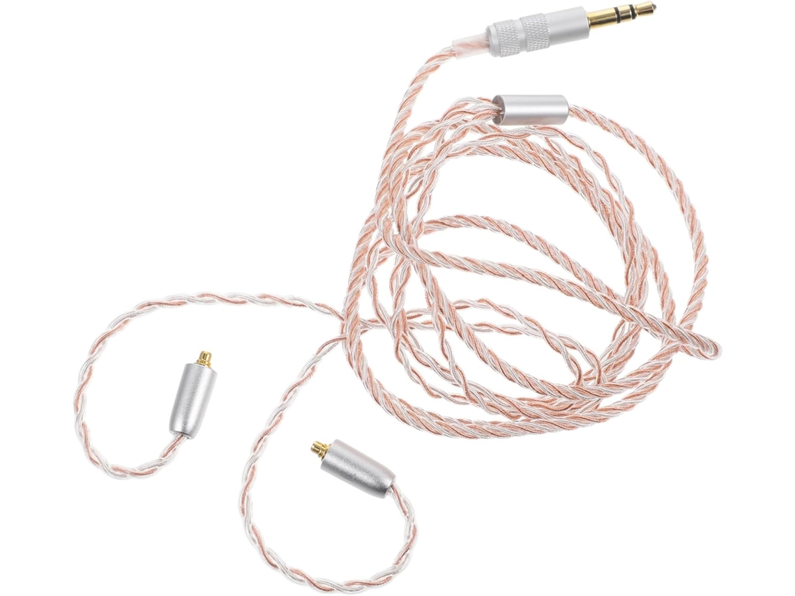 Cabo Extensor Elegante de 3,5 M para Fones de Ouvido, com Revestimento em Metal e Fio Trançado de 4 Camadas. SFUSHOS