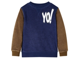 Sweatshirt Para Criança Azul-marinho Escuro 128