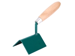 Pala De Gesso De 75mm Com Cabo De Madeira E Lâmina De Aço, Pala De Cantoneira Interna Para Ferramentas De Gesso Manual