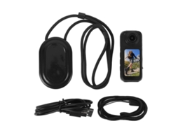 2.7k Action Camera Outdoor Cycling Recorder 12mp Thumb Camera With 180 Degree Rotating Lens Magnetic Neck Strap 60min Runtime Black LAXISCREED