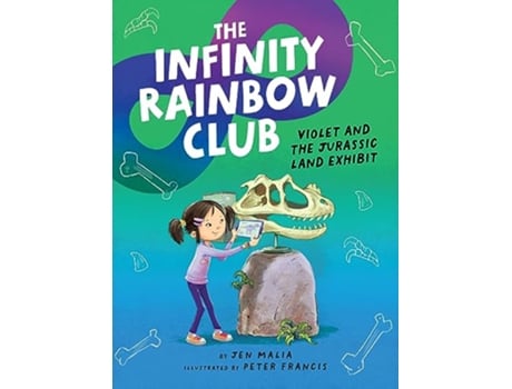 Livro Violet and the Jurassic Land Exhibit de Jen Malia (Inglês - Capa Dura)
