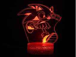Lurelia Luz Noturna 3d Com Rgb Para Quarto Infantil