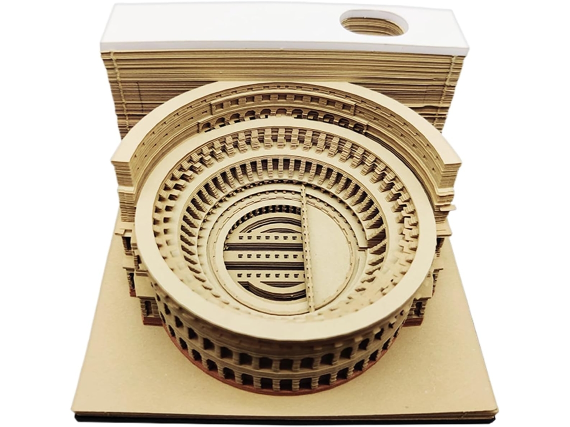 Calendário de Mesa Mini 3d com Lembretes para 2026, Acompanhar Planejamento e CHABERLU