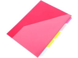 Divisórias De Bolso Supvox Pp Para Decoração Escolar, Pasta Com Abas, Organizador De Documentos E Uso Versátil Em