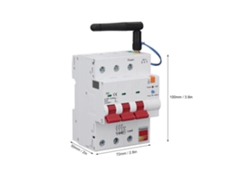 Disjuntor Inteligente Zigbee 3p 63a Com Controle App