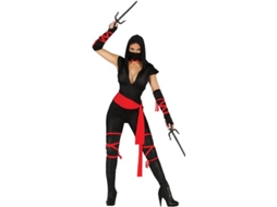 Fato de Mulher DISFRAZZES Black Ninja (Tam: S)